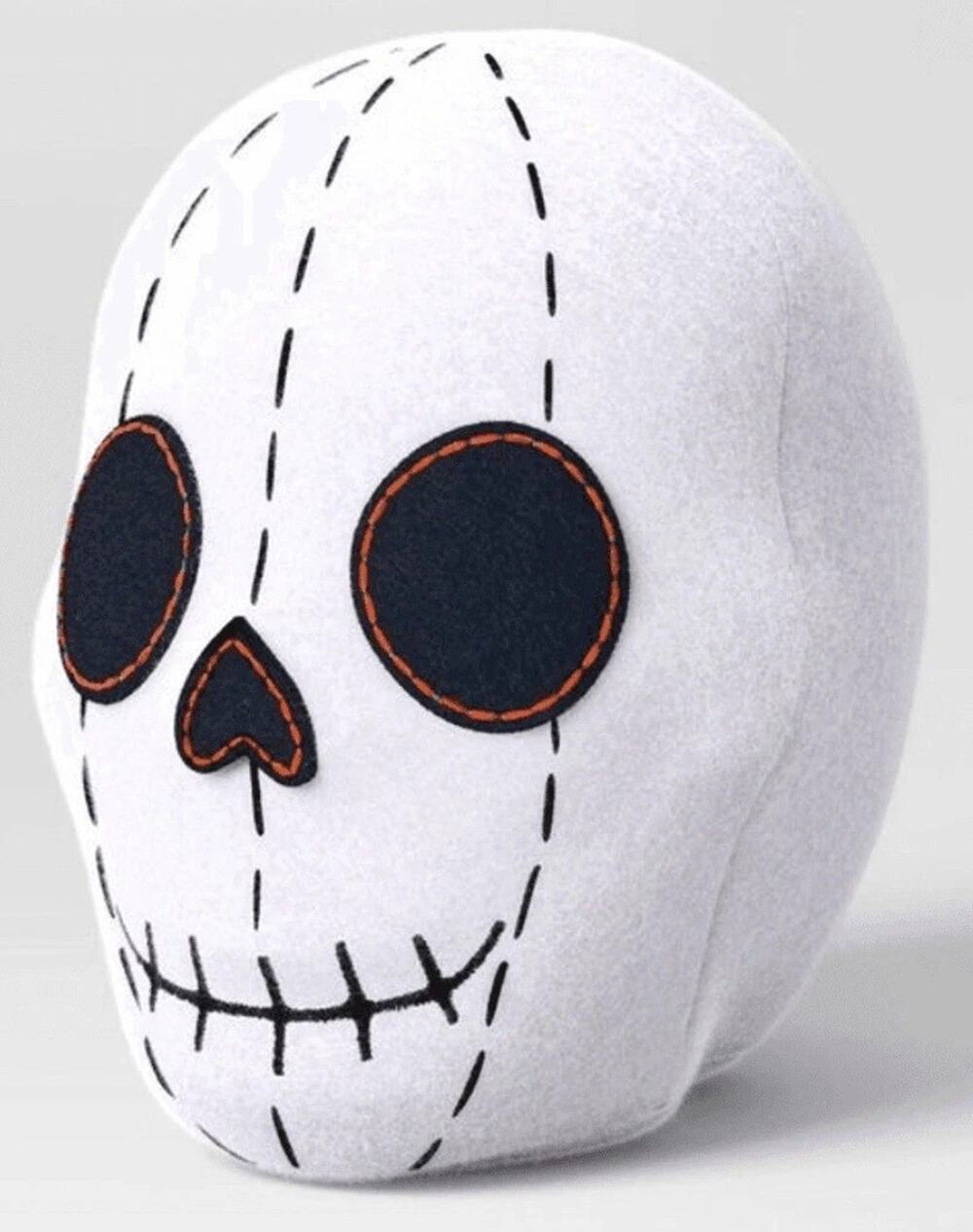 Target Hyde and EEK 5.5" Felt Skull Halloween Decorative Figurine